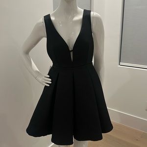 NWT LBD with low plunge and open sides